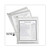 Zip 'N Go Reusable Envelope with Outer Pocket, 1" Capacity, 2 Sections, 10 x 13, Clear, 3/Pack [SKU: CLI48117]
