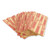 Flat Tubular Coin Wrap, Pennies, $0.50, Red, 1,000/Box [SKU: CNK560042]