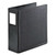 SuperLife Easy Open Locking Slant-D Ring Binder, 3 Rings, 4" Capacity, 11 x 8.5, Black [SKU: CRD14042]
