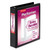 Performer ClearVue Slant-D Ring Binder, 3 Rings, 1.5" Capacity, 11 x 8.5, Black [SKU: CRD17401]