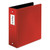 Premier Easy Open Locking Round Ring Binder, 3 Rings, 3" Capacity, 11 x 8.5, Red [SKU: CRD18848]