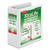 XtraLife ClearVue Non-Stick Locking Slant-D Ring Binder, 3 Rings, 4" Capacity, 11 x 8.5, White [SKU: CRD26340]