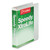 Speedy XtraLife Non-Stick Locking Slant-D Ring Binder, 3 Rings, 1" Capacity, 11 x 8.5, White [SKU: CRD59100]