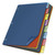 Poly Index Dividers, 8-Tab, 11 x 8.5, Assorted, 4 Sets [SKU: CRD84019]