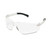 BearKat Safety Glasses, Wraparound, Black Frame/Clear Lens [SKU: CRWBK110]
