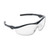 Storm Wraparound Safety Glasses, Black Nylon Frame, Clear Lens, 12/Box [SKU: CRWST110]