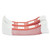 Currency Straps, Red, $500 in $5 Bills, 1000 Bands/Pack [SKU: CTX400500]