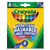 Ultra-Clean Washable Crayons, Large, 8 Colors/Box [SKU: CYO523280]