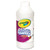 Artista II Washable Tempera Paint, White, 16 oz Bottle [SKU: CYO543115053]