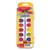 Washable Watercolors, 16 Assorted Colors, Palette Tray [SKU: CZA1065236]