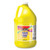 Washable Kids Paint, Yellow, 1 gal Bottle [SKU: CZA760042]