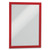 DURAFRAME Sign Holder, 8.5 x 11, Red Frame, 2/Pack [SKU: DBL476803]