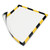 DURAFRAME Security Magnetic Sign Holder, 8.5 x 11, Yellow/Black Frame, 2/Pack [SKU: DBL4772130]