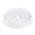 Sip Thru Lids, Fits 10 oz to 14 oz Foam Cups, Plastic, White, 100/Pack, 10 Packs/Carton [SKU: DCC12UL]