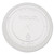 Straw-Slot Cold Cup Lids, Fits 9 oz to 20 oz Cups, Clear, 100/Pack [SKU: DCC662TSPK]