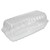 Showtime Clear Hinged Containers, Hoagie Container, 29.9 oz, 5.1 x 9.9 x 3.5, Clear, Plastic, 100/Bag 2 Bags/Carton [SKU: DCCC99HT1]