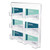 6-Pocket Business Card Holder, Holds 480 Cards, 8.5 x 1.63 x 9.75, Plastic, Clear [SKU: DEF70601]