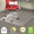EconoMat Occasional Use Chair Mat for Low Pile Carpet, 45 x 53, Wide Lipped, Clear [SKU: DEFCM11232]