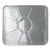 Aluminum Oven Liner, 18.13 x 15.63, Silver, 100/Carton [SKU: DPK7100100]