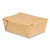 Reclosable One-Piece Natural-Paperboard Take-Out Box, 6.75 x 5.44 x 3.5, Brown, Paper, 300/Carton [SKU: DXE8TOC]