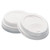 Dome Hot Drink Lids, Fits 8 oz Cups, White, 100/Sleeve, 10 Sleeves/Carton [SKU: DXED9538]