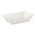 Kant Leek Polycoated Paper Food Tray, 3 lb Capacity, 5.88 x 8.4 x 2, White, 250/Pack, 2/Pack/Carton [SKU: DXEKL300W8]