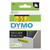 D1 High-Performance Polyester Removable Label Tape, 0.5" x 23 ft, Yellow [SKU: DYM45018]