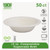 Renewable and Compostable Sugarcane Bowls, 12 oz, Natural White, 50/Packs [SKU: ECOEPBL12PK]