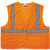 GloWear 8215BA Type R Class 2 Econo Breakaway Mesh Vest, Large to X-Large, Orange [SKU: EGO21065]