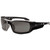 Skullerz Odin Safety Glasses, Black Frame/Smoke Lens, Nylon/Polycarb [SKU: EGO50030]