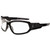 Skullerz Loki Safety Glasses/Goggles, Black Frame/Clear Lens, Nylon/Polycarb [SKU: EGO56000]