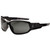 Skullerz Loki Safety Glasses/Goggles, Black Frame/Smoke Lens, Nylon/Polycarb [SKU: EGO56030]
