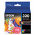 T320P (320) Ink/Paper Combo, Black/Cyan/Magenta/Yellow [SKU: EPST320P]