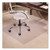 EverLife Moderate Use Chair Mat for Low Pile Carpet, Rectangular with Lip, 45 x 53, Clear [SKU: ESR128173]