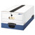 LIBERTY Plus Heavy-Duty Strength Storage Boxes, Legal Files, 15.25" x 24.13" x 10.75", White/Blue, 12/Carton [SKU: FEL12112]