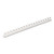Plastic Comb Bindings, 1/2" Diameter, 90 Sheet Capacity, White, 100/Pack [SKU: FEL52372]