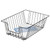 Wire Desk Tray Organizer, 1 Section, Legal Size Files, 12" x 16.5" x 5", Black [SKU: FEL65112]