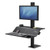 Lotus VE Sit-Stand Workstation, 29" x 28.5" x 27.5" to 42.5", Black [SKU: FEL8080101]