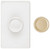 Lutron DNG-600PH-DK Rotary Dimmer, 120 V, 600 W, Halogen, Incandescent Lamp, Ivory/White [SKU: ORG4213260]