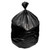 Waste Can Liners, 60 gal, 1.2 mil, 38" x 58", Black, 10 Bags/Roll, 10 Rolls/Carton [SKU: GEN385815]