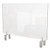 Clear Partition Extender with Attached Clamp, 29 x 3.88 x 18, Thermoplastic Sheeting [SKU: GHEPEC1829A]
