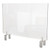 Clear Partition Extender with Attached Clamp, 36 x 3.88 x 18, Thermoplastic Sheeting [SKU: GHEPEC1836A]