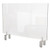 Clear Partition Extender with Attached Clamp, 29 x 3.88 x 24, Thermoplastic Sheeting [SKU: GHEPEC2429A]