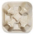 Molded Fiber Cup Carrier, 8 oz to 32 oz, Four Cups, Kraft, 300/Carton [SKU: GN14CUPCARRIERB]