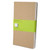 Cahier Journal, 1 Subject, Unruled, Brown Kraft Cover, 8.25 x 5, 80 Sheets, 3/Pack [SKU: HBGQP418]