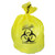 Healthcare Biohazard Printed Can Liners, 20-30 gal, 1.3 mil, 30" x 43", Yellow, 200/Carton [SKU: HERA6043PY]