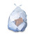Linear Low-Density Can Liners, 55-60 gal, 4 mil, 36 x 58, Clear, 50/Carton [SKU: HERH7258GC]