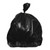High-Density Waste Can Liners, 45 gal, 22 microns, 40" x 48", Black, 150/Carton [SKU: HERZ8048WKR01]