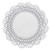 Cambridge Lace Doilies, Round, 8", White, 1,000/Carton [SKU: HFM500236]