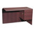 10700 "L" Workstation Return, Right 3/4 Pedestal, 48w x 24d x 29.5h, Mahogany [SKU: HON10715RNN]